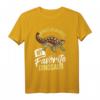 Ankylosaurus Dinosaurier Geschenk Dino Fossil T-Shirt - Lustiges Dino Fan-Shirt für Kinder, Männer & Frauen zum Geburtstag & Weihnachten