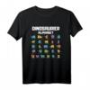 Dinosaurier Alphabet ABC T-Rex Dino Kinder T-Shirt – Perfekt für Dino-Fans im Kindergarten, Schule, Geburtstag, Weihnachten oder Ostern