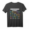 Dinosaurier Alphabet ABC T-Rex Dino Kinder T-Shirt – Perfekt für Dino-Fans im Kindergarten, Schule, Geburtstag, Weihnachten oder Ostern