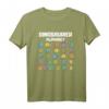 Dinosaurier Alphabet ABC T-Rex Dino Kinder T-Shirt – Perfekt für Dino-Fans im Kindergarten, Schule, Geburtstag, Weihnachten oder Ostern