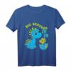 Kinder Großer Bruder 2020 Dino T-Shirt - Süßes Dinosaurier Geschenk für angehende große Brüder, Babyankunft & Geschwisterfreude