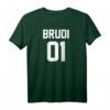Brudi 01 Partnerlook T-Shirt für beste Freunde & Geschwister - Perfekt für Partys, Festivals, Weihnachten & Geburtstage