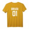 Brudi 01 Partnerlook T-Shirt für beste Freunde & Geschwister - Perfekt für Partys, Festivals, Weihnachten & Geburtstage