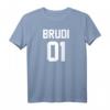 Brudi 01 Partnerlook T-Shirt für beste Freunde & Geschwister - Perfekt für Partys, Festivals, Weihnachten & Geburtstage