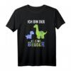 Ich Bin Der Kleine Bruder Dinosaurier T-Shirt - Perfektes Geschenk für kleine Brüder zu Weihnachten & Geburtstagen