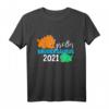 Kinder Großer Bruder 2021 Dino Dinosaurier Brudersaurus T-Shirt – Perfektes Geschenk zur Schwangerschaftsverkündung, Baby-Party & Geburtstagsfeier für kleine Dino-Fans