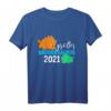 Kinder Großer Bruder 2021 Dino Dinosaurier Brudersaurus T-Shirt – Perfektes Geschenk zur Schwangerschaftsverkündung, Baby-Party & Geburtstagsfeier für kleine Dino-Fans