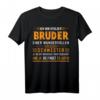 Ich bin stolzer Bruder einer wundervollen Schwester T-Shirt – Perfektes Geschenkidee für Bruder zu Weihnachten oder Geburtstag