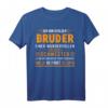 Ich bin stolzer Bruder einer wundervollen Schwester T-Shirt – Perfektes Geschenkidee für Bruder zu Weihnachten oder Geburtstag
