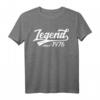 Legende seit 1976 Geschenk - Lustiges 47. Geburtstag Vintage T-Shirt für Männer und Frauen, ideal für Jubilaren & Geburtstagsfeiern