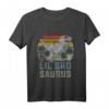 Lilbrosaurus T Rex Dinosaurier T-Shirt für Bruder, Familie und Freunde – Lustiges Retro Design, Perfekt für Geburtstag, Weihnachten & Vatertag