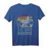 Lilbrosaurus T Rex Dinosaurier T-Shirt für Bruder, Familie und Freunde – Lustiges Retro Design, Perfekt für Geburtstag, Weihnachten & Vatertag