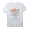 Lilbrosaurus T Rex Dinosaurier T-Shirt für Bruder, Familie und Freunde – Lustiges Retro Design, Perfekt für Geburtstag, Weihnachten & Vatertag