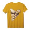 Humorvolles Muskel- & Sixpack T-Shirt für Männer - Lustiges Oberkörper-Design, Ironie & Spaß für Fitness-Fans