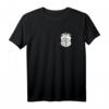 Dachdecker T-Shirt mit Zunftwappen auf der Brust - Traditionelles Handwerker-Shirt für Zunftmitglieder