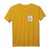 Dachdecker T-Shirt mit Zunftwappen auf der Brust - Traditionelles Handwerker-Shirt für Zunftmitglieder