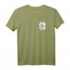 Dachdecker T-Shirt mit Zunftwappen auf der Brust - Traditionelles Handwerker-Shirt für Zunftmitglieder