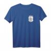 Dachdecker T-Shirt mit Zunftwappen auf der Brust - Traditionelles Handwerker-Shirt für Zunftmitglieder