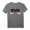 Rottweiler Skelett Hand auf Brust Halloween Kostüm Hund T-Shirt - Gruselige Tierdesigns für Halloween und Geschenkideen für Hunde- und Tierliebhaber