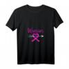 Damen Brustkrebs-Krieger Pfeil Ziel Rosa Schleife T-Shirt - Bewusstseinsförderndes Motiv für Krebspatientinnen & Überlebende im Oktober
