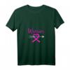 Damen Brustkrebs-Krieger Pfeil Ziel Rosa Schleife T-Shirt - Bewusstseinsförderndes Motiv für Krebspatientinnen & Überlebende im Oktober