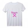 Damen Brustkrebs-Krieger Pfeil Ziel Rosa Schleife T-Shirt - Bewusstseinsförderndes Motiv für Krebspatientinnen & Überlebende im Oktober
