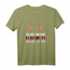 Glotz My Flamingos Nicht So An Geschenk für Frauen - Lustiges Flamingo T-Shirt, sexy Großbrust-Outfit & Party-Kleidung für Frauen mit Humor