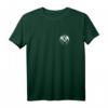 Dachdecker Zunftzeichen auf der Brust - Klassisches T-Shirt mit doppeltem Saum für Handwerker und Berufstypen