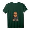 Pudel Hund in Pocket Brust Tasche Damen T-Shirt - Lustiges Design für Pudel Liebhaber, Hundebesitzer & Züchter, Perfekt zum Geburtstag, Muttertag & Weihnachten