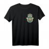 Hamsa auf der Brust - Spirituelles Psytrance & Goa Festival T-Shirt für Raves & Spirituelle Events