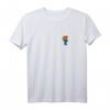 DDR Retro T-Shirt mit Jungpionier Abzeichen auf der Brust - Klassisch geschnitten, doppelt genähter Saum, Nostalgie für DDR-Fans