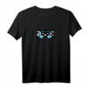 HapOwl T-Shirt mit Finger, Brüsten & Gamepad - Lustiges schwarzes Humor Shirt für Party, Date & Verführung