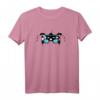 HapOwl T-Shirt mit Finger, Brüsten & Gamepad - Lustiges schwarzes Humor Shirt für Party, Date & Verführung