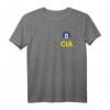 CIA T-Shirt mit Central Intelligence Agency Logo – Perfekt für Fans von Geheimdiensten, Polizei, FBI, NSA & US-Flagge – Ideal als Geschenk