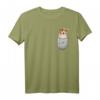 Aussie Australian Shepherd Brust-Tasche Pocket Hundebesitzer T-Shirt – Lustiges Hundemotiv für Hundeliebhaber, Herrchen & Frauchen, perfektes Geschenk
