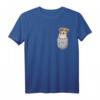 Aussie Australian Shepherd Brust-Tasche Pocket Hundebesitzer T-Shirt – Lustiges Hundemotiv für Hundeliebhaber, Herrchen & Frauchen, perfektes Geschenk