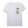 Aussie Australian Shepherd Brust-Tasche Pocket Hundebesitzer T-Shirt – Lustiges Hundemotiv für Hundeliebhaber, Herrchen & Frauchen, perfektes Geschenk