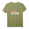 Das Böse Hat Titten - Lustiges Junggesellinnenabschied T-Shirt für Frauen mit Teufel-Motiv und humorvollem Spruch