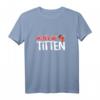 Das Böse Hat Titten - Lustiges Junggesellinnenabschied T-Shirt für Frauen mit Teufel-Motiv und humorvollem Spruch