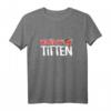 Das Böse Hat Titten - Lustiges Junggesellinnenabschied T-Shirt für Frauen mit Teufel-Motiv und humorvollem Spruch