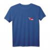 Georgische Karte und Flagge Brust Logo T-Shirt - Souvenir aus Georgia für Familien, Sportevents & Feierlichkeiten
