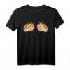 Skelett Hand Halloween Brüste Kürbis Frauen - Gruseliges Halloween T-Shirt für Damen und Herren, Last-Minute Kostümidee, Perfekt für Trick or Treat & Party
