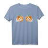 Skelett Hand Halloween Brüste Kürbis Frauen - Gruseliges Halloween T-Shirt für Damen und Herren, Last-Minute Kostümidee, Perfekt für Trick or Treat & Party
