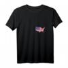 Damen USA Map Shirt mit US Flagge & Landkarte - Patriotisches T-Shirt für Reisen, Sportevents & US Feiertage