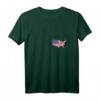 Damen USA Map Shirt mit US Flagge & Landkarte - Patriotisches T-Shirt für Reisen, Sportevents & US Feiertage