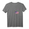 Damen USA Map Shirt mit US Flagge & Landkarte - Patriotisches T-Shirt für Reisen, Sportevents & US Feiertage