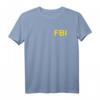 FBI Shirt - Beidseitig bedrucktes Seal Logo T-Shirt für Fans der US-Bundespolizei, Ermittler, Geheimagenten & als Kostüm