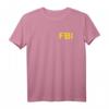 FBI Shirt - Beidseitig bedrucktes Seal Logo T-Shirt für Fans der US-Bundespolizei, Ermittler, Geheimagenten & als Kostüm