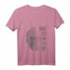 Damen Buddha Spirituelles T-Shirt mit Spruch - Yoga, Buddhismus Geschenk, Vintage Design, V-Ausschnitt