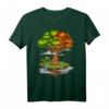Baum des Lebens Buddha Zen Yoga Meditation Spirituelles T-Shirt – Spirituelle Kleidung für Meditation, Yoga & innere Ruhe